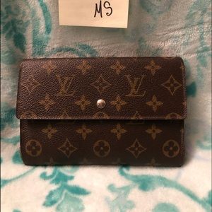 Louis Vuitton Passport Size Wallet Vintage 1987